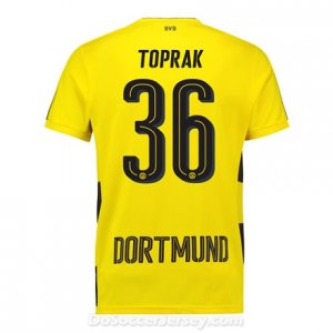Borussia Dortmund 2017/18 Home Toprak #36 Shirt Soccer Jersey