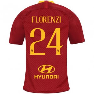 AS Roma 2018/19 FLORENZI 24 Home Shirt Soccer Jersey