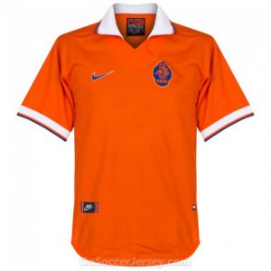Netherlands 1997/1998 Home Retro Shirt Soccer Jersey