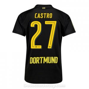 Borussia Dortmund 2017/18 Away Castro #27 Shirt Soccer Jersey