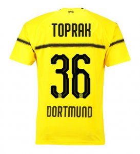 Borussia Dortmund 2018/19 Toprak 36 Cup Home Shirt Soccer Jersey