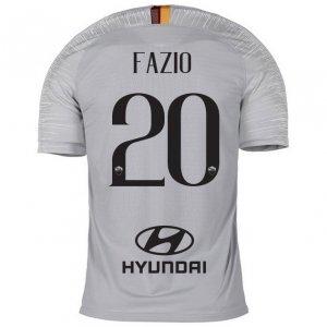 AS Roma 2018/19 FAZIO 20 Away Shirt Soccer Jersey