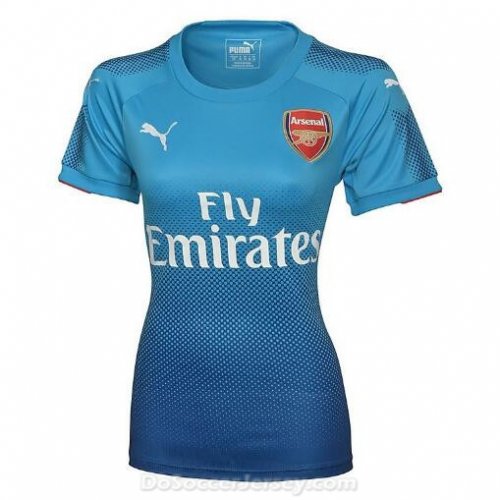 Arsenal 2017/18 Away Women's Soccer Jersey Shirt