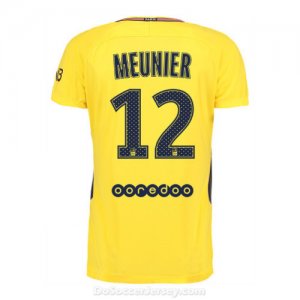 PSG 2017/18 Away Meunier #12 Shirt Soccer Jersey
