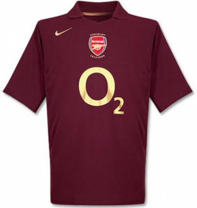 Arsenal 05-06 Home Retro Shirt Soccer Jersey