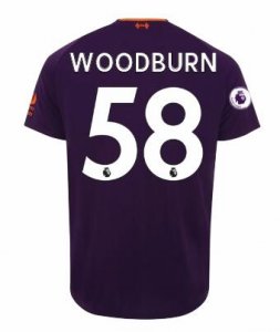 Liverpool 2018/19 BEN WOODBURN 58 Away Shirt Soccer Jersey