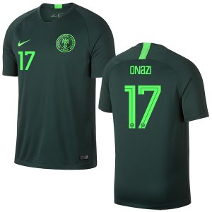 Nigeria Fifa World Cup 2018 Away Ogenyi Onazi 17 Shirt Soccer Jersey