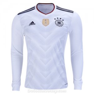 Germany 2017/18 Home Long Sleeved Shirt Soccer Jersey
