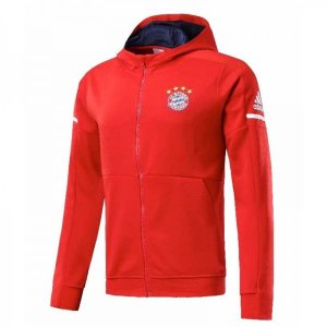 Bayern Munich 2017/18 Red Hoody Jacket