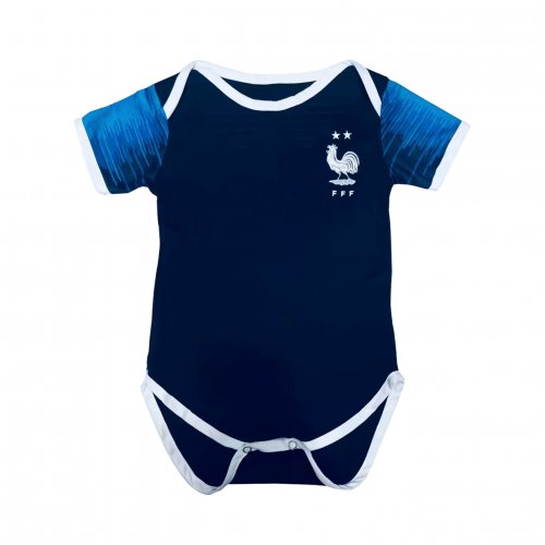 France 2018 World Cup Home 2-Star Infant Shirt Soccer Jersey Little Kids