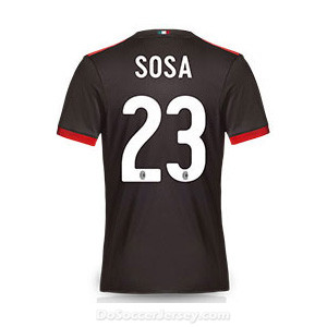 AC Milan 2017/18 Third Sosa #23 Shirt Soccer Jersey