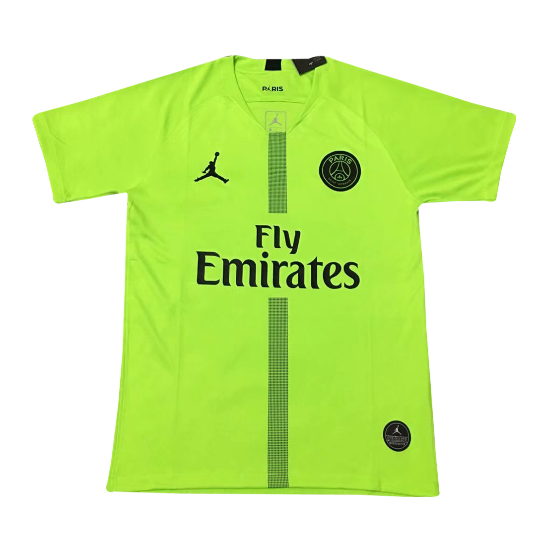 neon soccer jersey